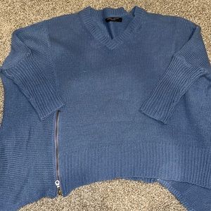 Blue sweater